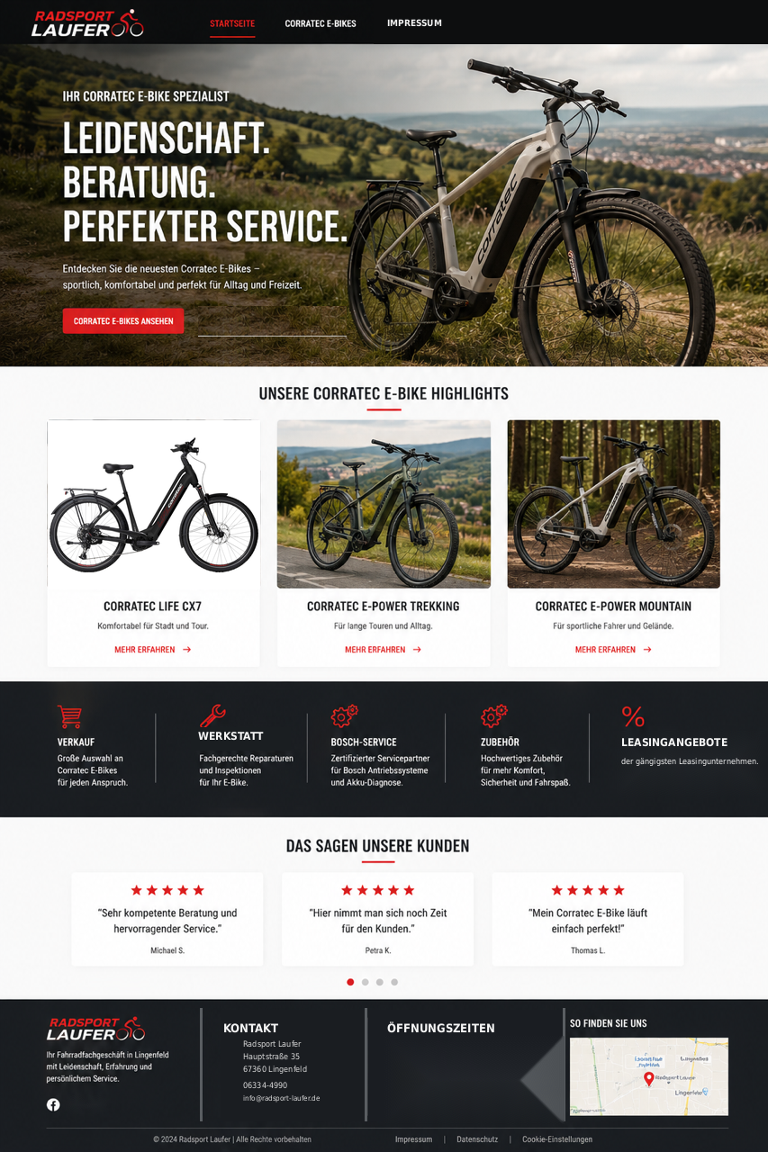 Radsport Laufer – Startseite